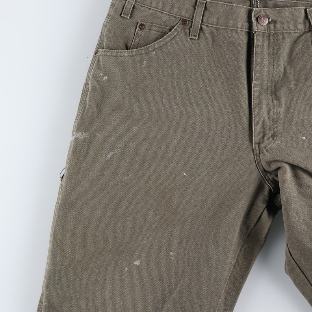 Dickies Duck Painter Pants Men's W35 equivalent cotton Khaki type Vintage Second Hand