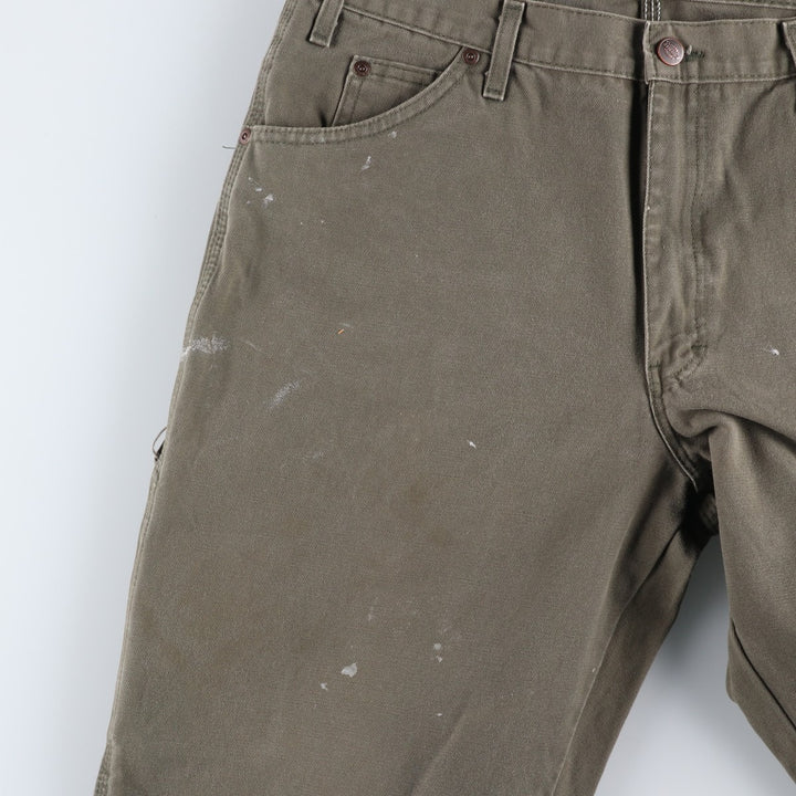Dickies Duck Painter Pants Men's W35 equivalent cotton Khaki type Vintage Second Hand