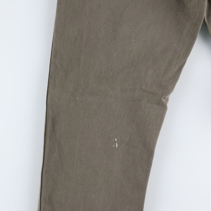 Dickies Duck Painter Pants Men's W35 equivalent cotton Khaki type Vintage Second Hand