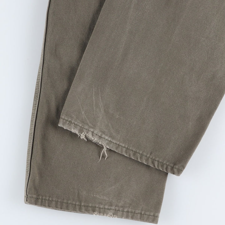 Dickies Duck Painter Pants Men's W35 equivalent cotton Khaki type Vintage Second Hand