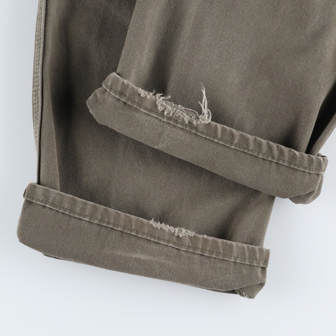 Dickies Duck Painter Pants Men's W35 equivalent cotton Khaki type Vintage Second Hand