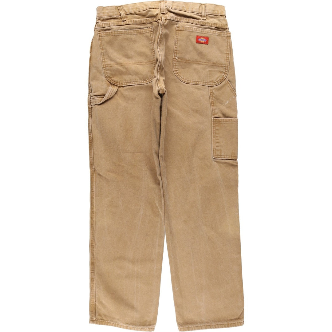 Dickies Relaxed Fit Duck Painter Pants Men's W34 equivalent cotton beige type brown Vintage Second Hand