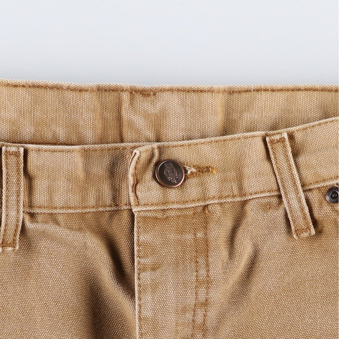 Dickies Relaxed Fit Duck Painter Pants Men's W34 equivalent cotton beige type brown Vintage Second Hand