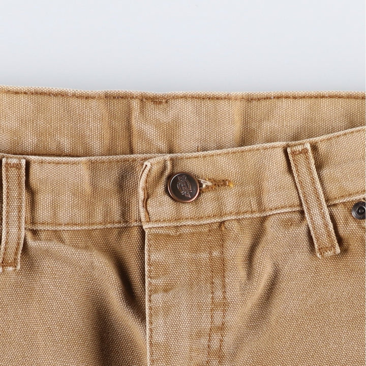 Dickies Relaxed Fit Duck Painter Pants Men's W34 equivalent cotton beige type brown Vintage Second Hand
