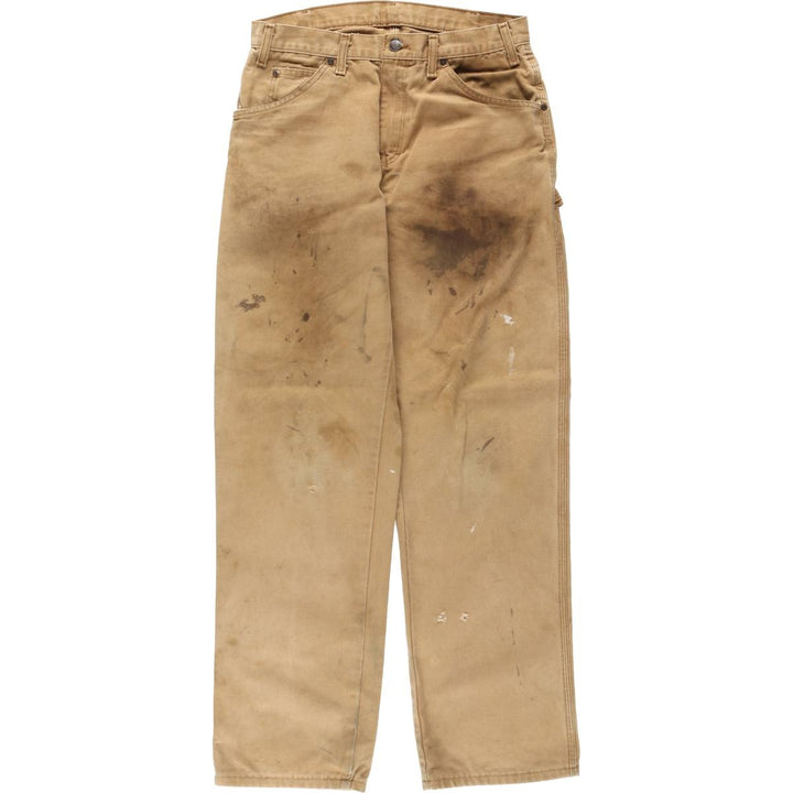 Dickies Duck Painter Pants Men's W32 equivalent cotton brown type Vintage Second Hand