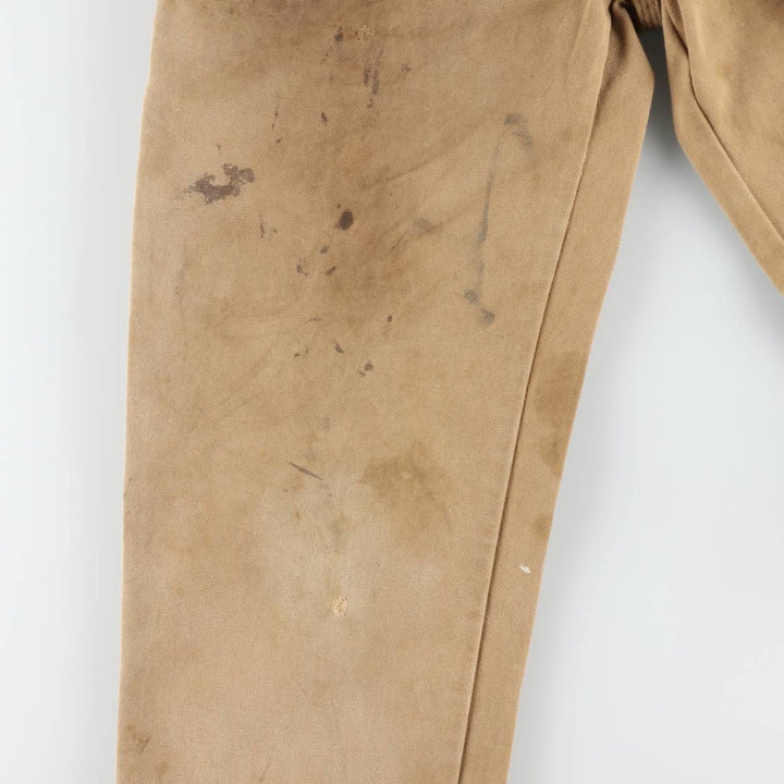 Dickies Duck Painter Pants Men's W32 equivalent cotton brown type Vintage Second Hand
