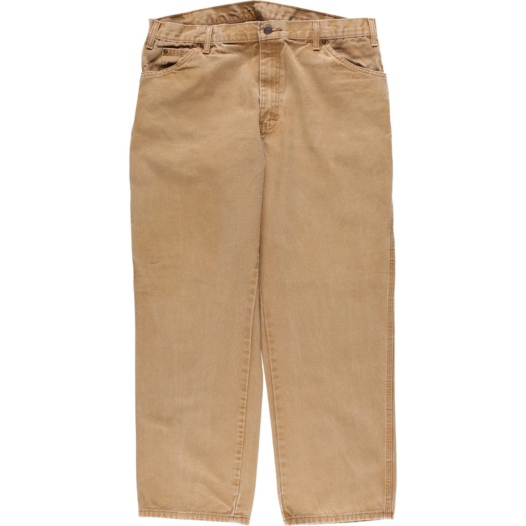 Dickies Duck Painter Pants Men's W35 equivalent cotton beige type brown Vintage Second Hand