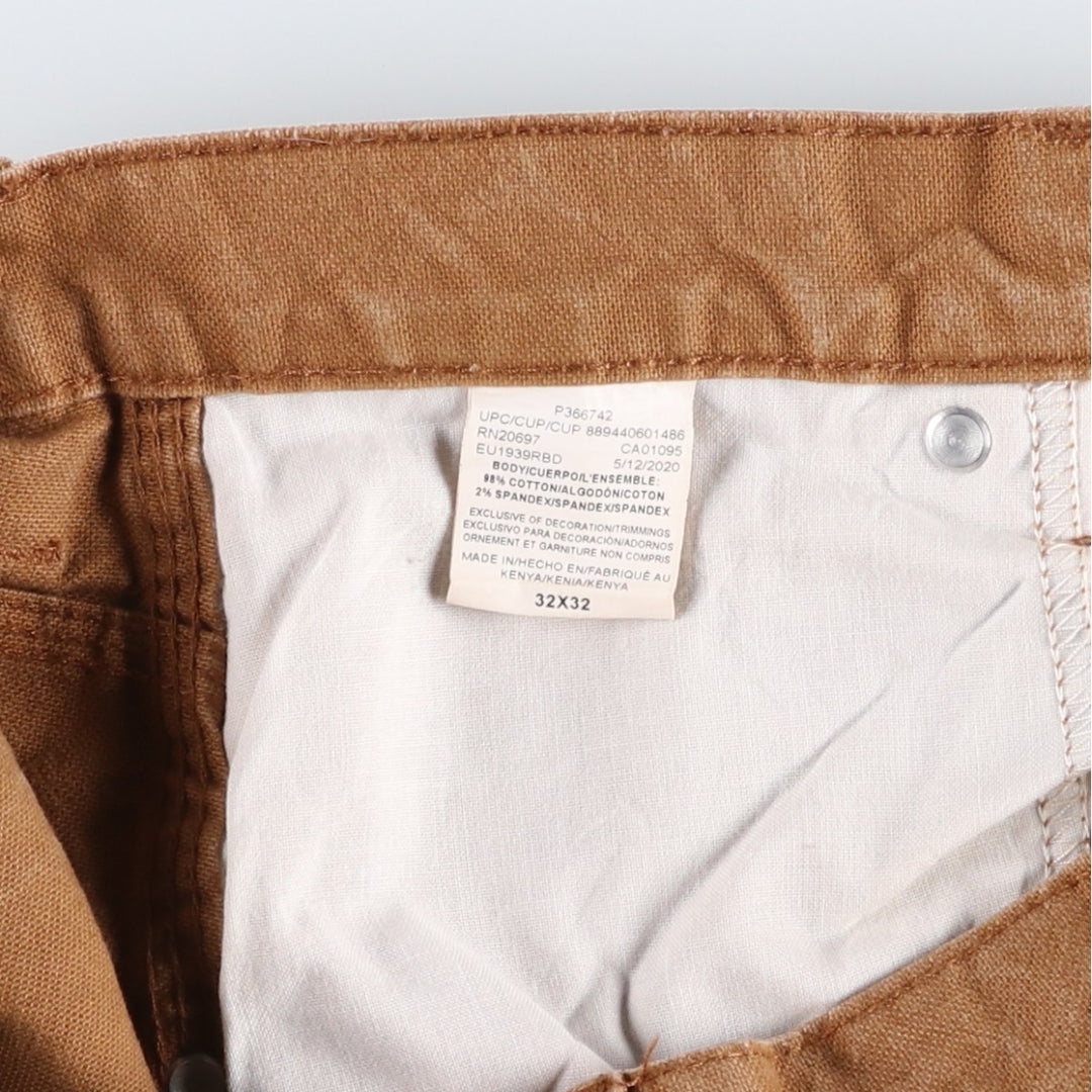 Dickies Duck Painter Pants Men's W33 equivalent cotton brown type Vintage Second Hand