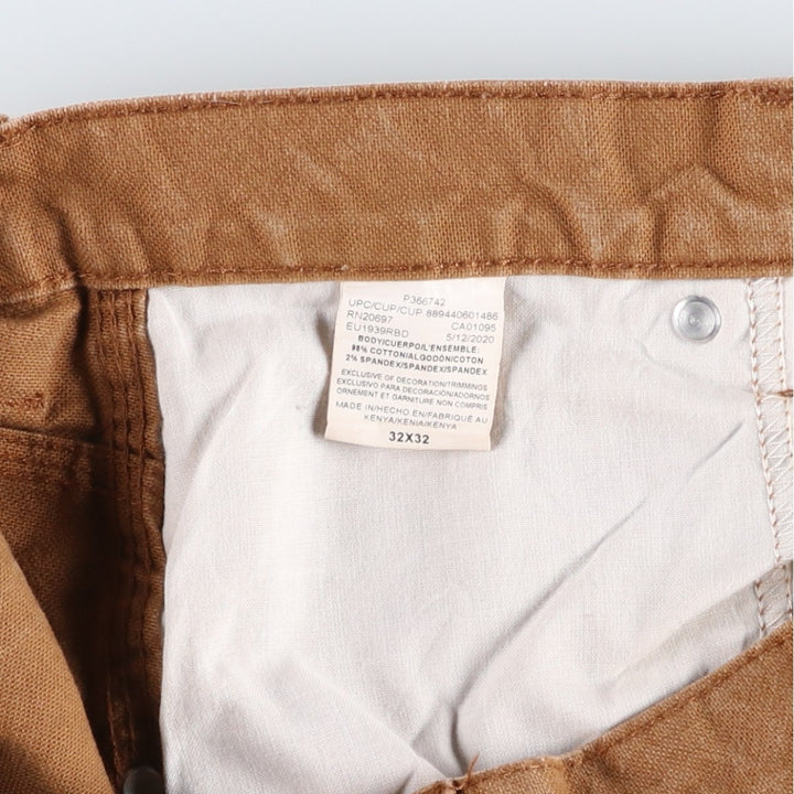 Dickies Duck Painter Pants Men's W33 equivalent cotton brown type Vintage Second Hand