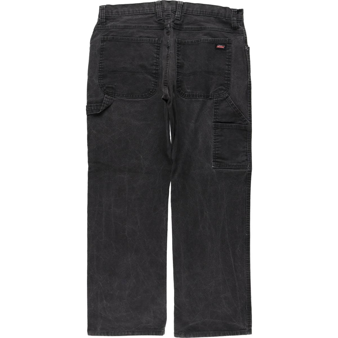 Dickies Duck Painter Pants Men's W34 equivalent cotton black type Vintage Second Hand