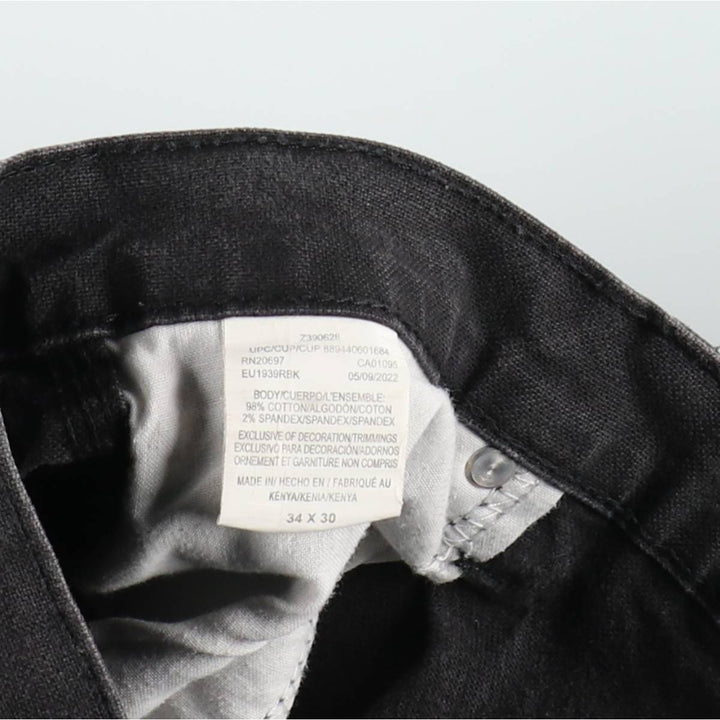 Dickies Duck Painter Pants Men's W34 equivalent cotton black type Vintage Second Hand