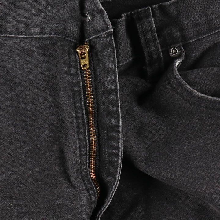 Dickies Duck Painter Pants Men's W34 equivalent cotton black type Vintage Second Hand