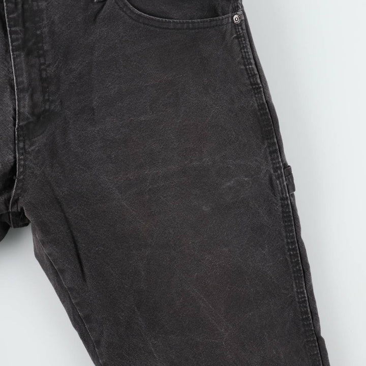Dickies Duck Painter Pants Men's W34 equivalent cotton black type Vintage Second Hand