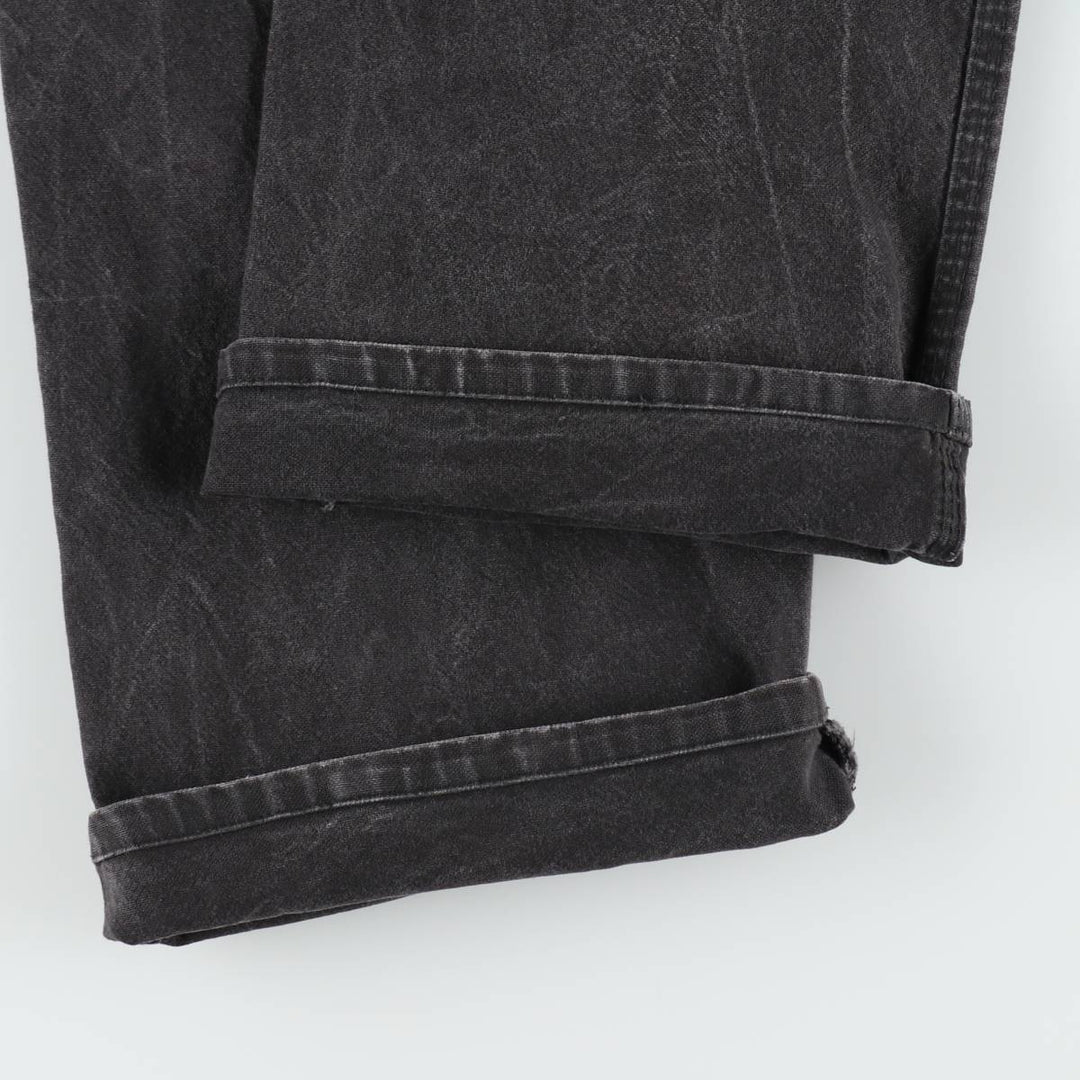 Dickies Duck Painter Pants Men's W34 equivalent cotton black type Vintage Second Hand