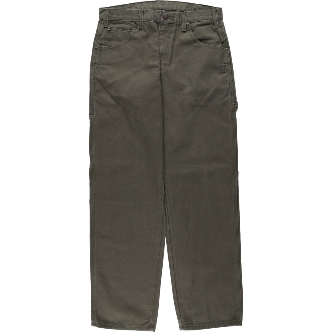 Dickies Duck Painter Pants Men's W33 equivalent cotton Khaki type Vintage Second Hand