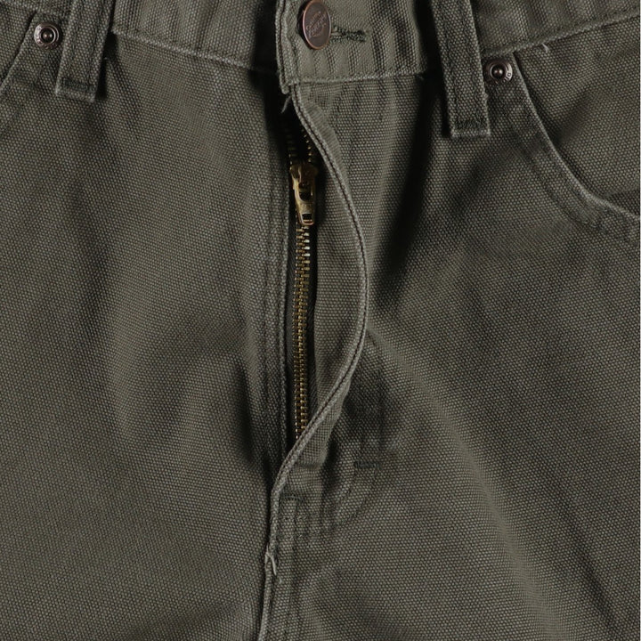 Dickies Duck Painter Pants Men's W33 equivalent cotton Khaki type Vintage Second Hand