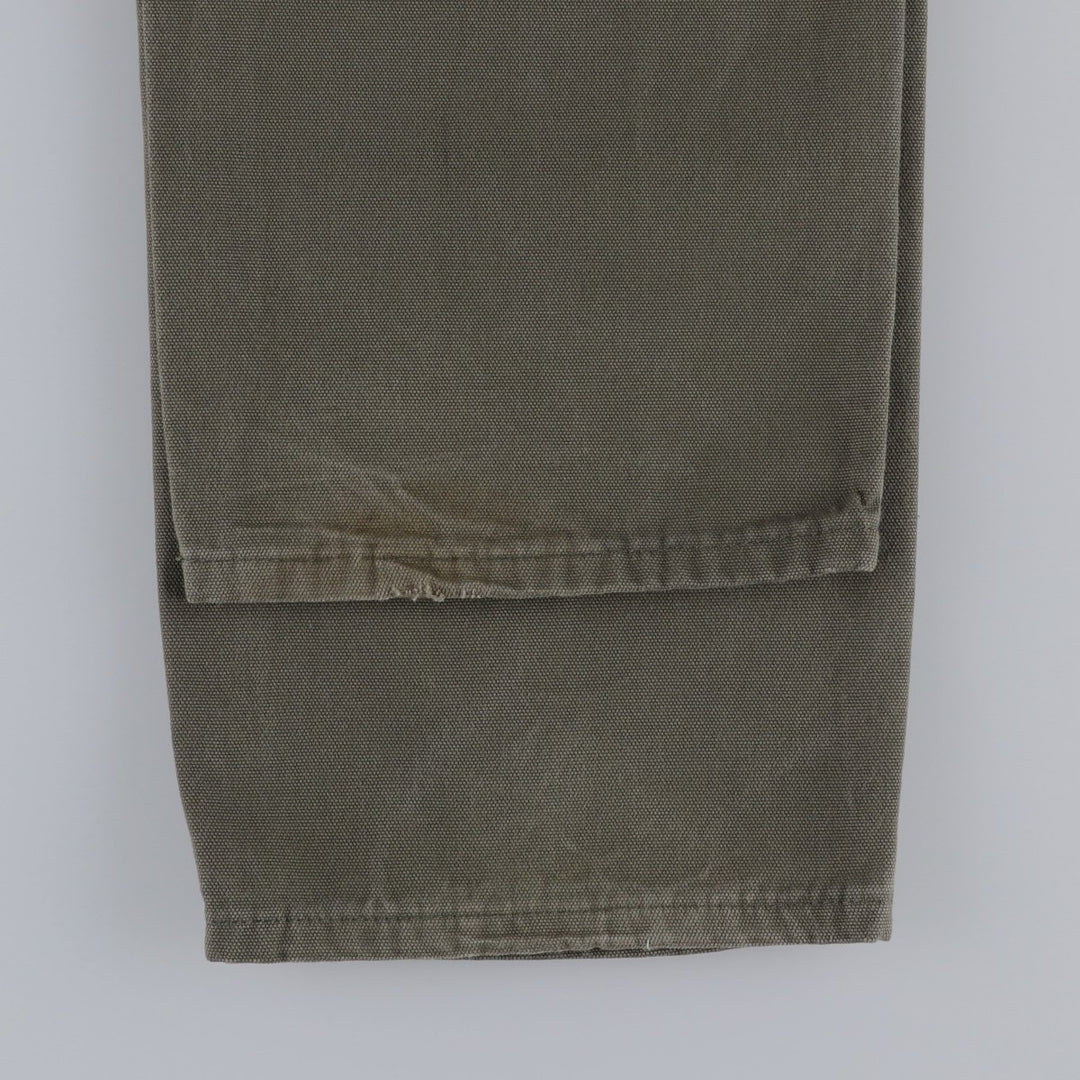 Dickies Duck Painter Pants Men's W33 equivalent cotton Khaki type Vintage Second Hand
