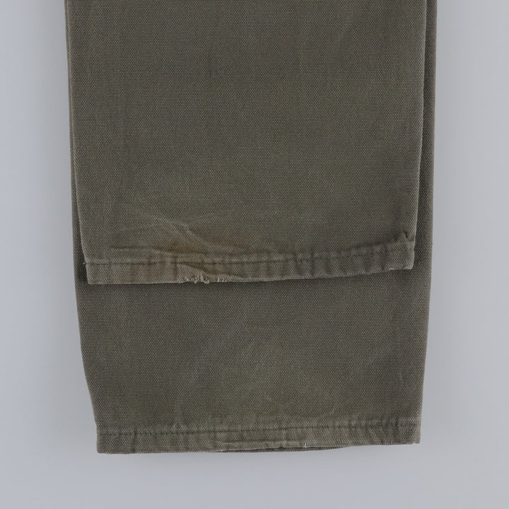 Dickies Duck Painter Pants Men's W33 equivalent cotton Khaki type Vintage Second Hand