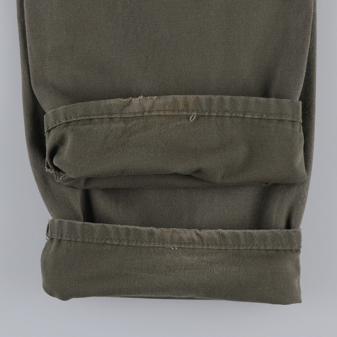 Dickies Duck Painter Pants Men's W33 equivalent cotton Khaki type Vintage Second Hand