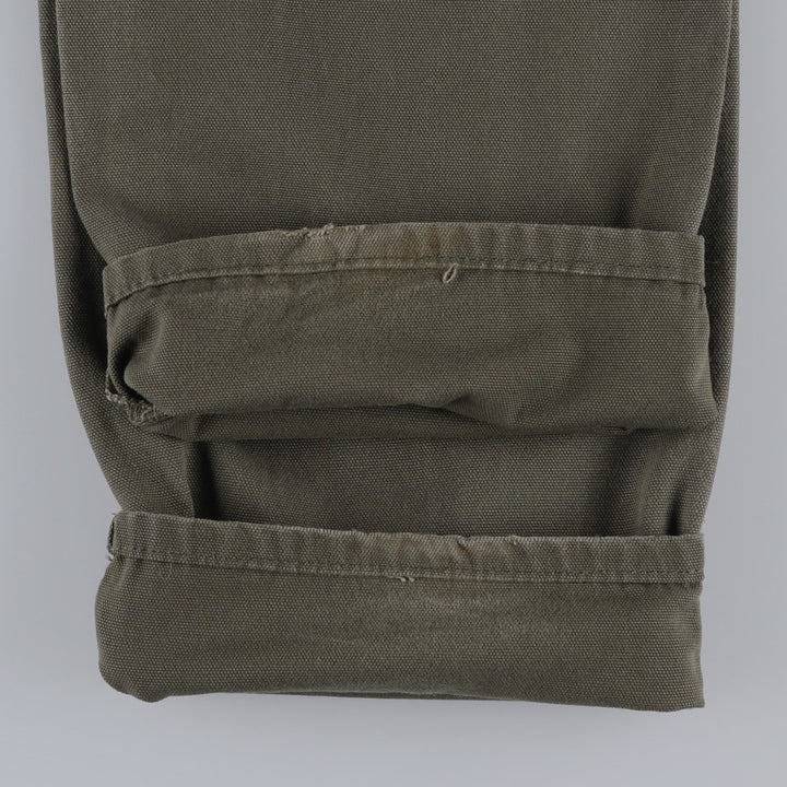 Dickies Duck Painter Pants Men's W33 equivalent cotton Khaki type Vintage Second Hand