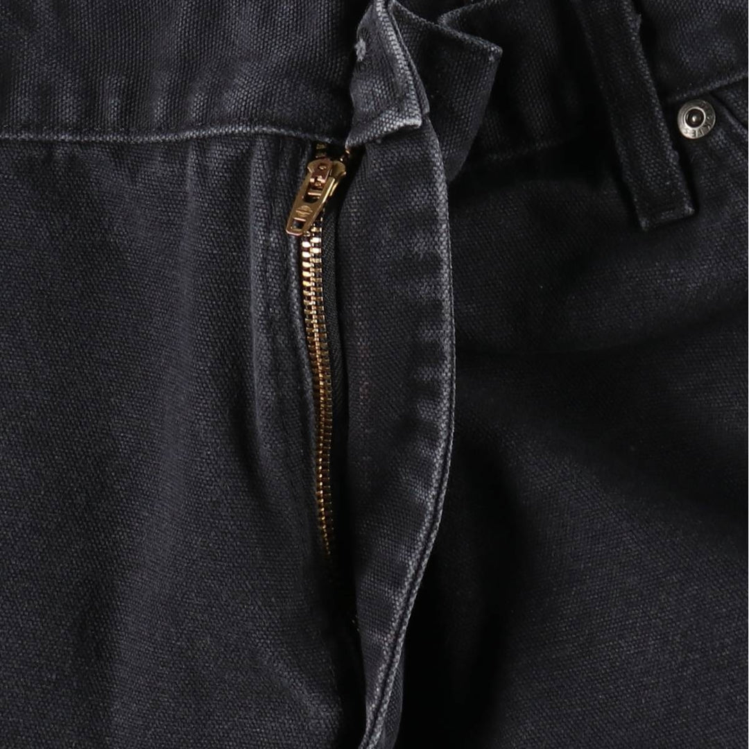 Dickies Duck Painter Pants Men's W37 cotton black type Vintage Second Hand