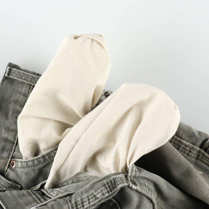 Dickies Relaxed Fit Duck Painter Pants, Men's, Size W33 cotton Khaki type Vintage Second Hand