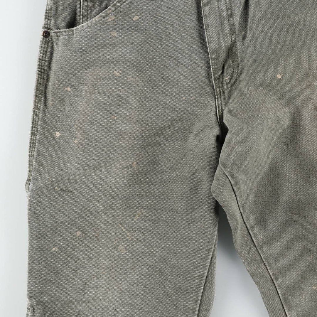 Dickies Relaxed Fit Duck Painter Pants, Men's, Size W33 cotton Khaki type Vintage Second Hand