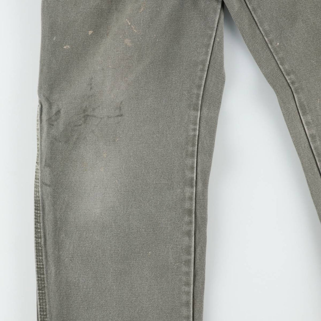 Dickies Relaxed Fit Duck Painter Pants, Men's, Size W33 cotton Khaki type Vintage Second Hand