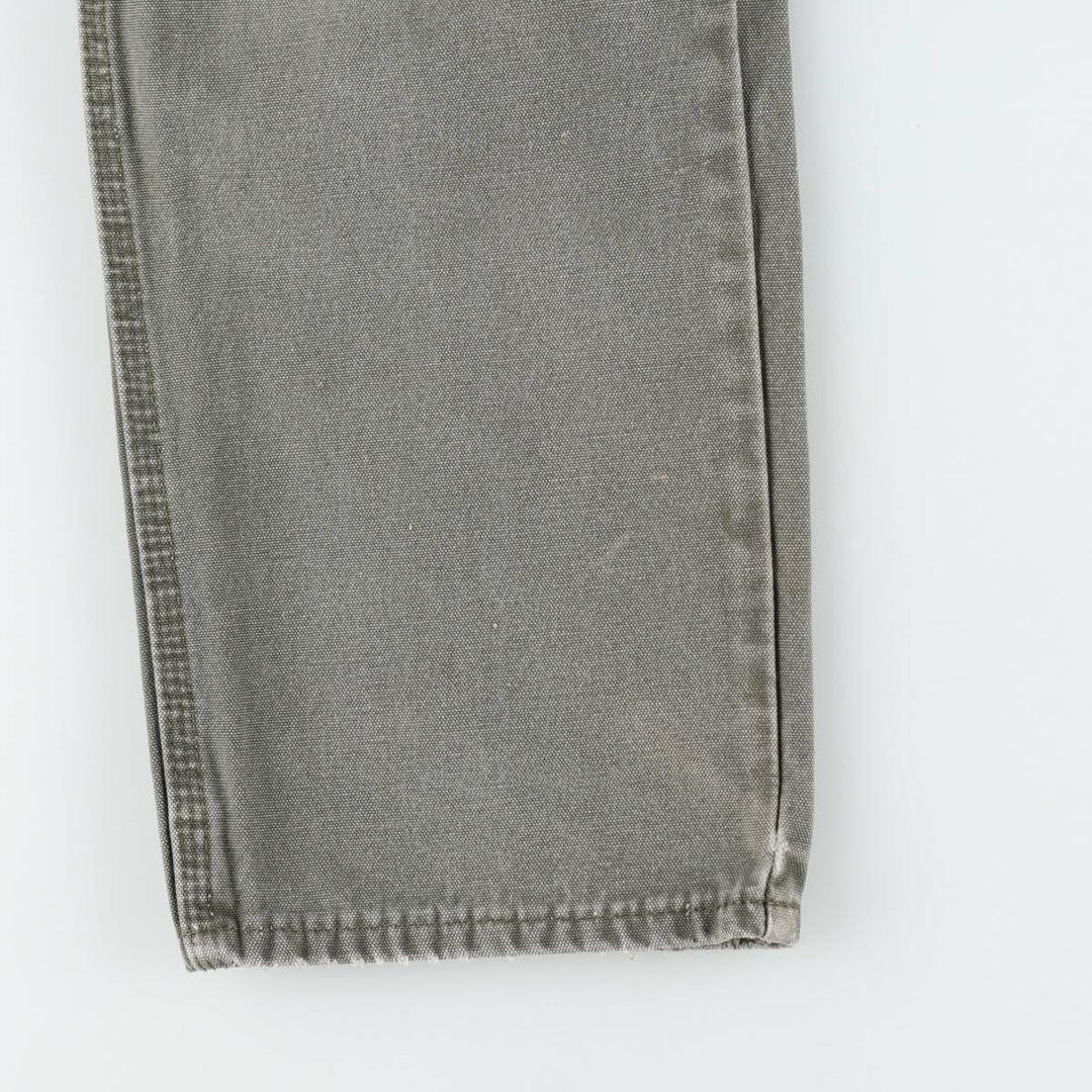 Dickies Relaxed Fit Duck Painter Pants, Men's, Size W33 cotton Khaki type Vintage Second Hand