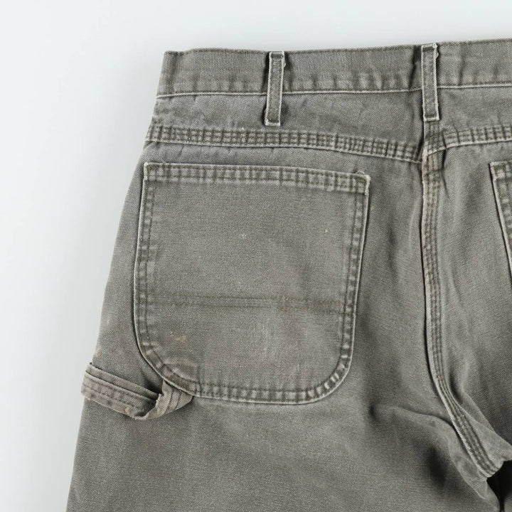 Dickies Relaxed Fit Duck Painter Pants, Men's, Size W33 cotton Khaki type Vintage Second Hand