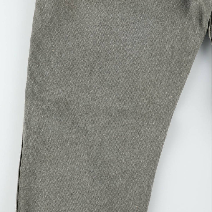 Dickies Relaxed Fit Duck Painter Pants, Men's, Size W33 cotton Khaki type Vintage Second Hand