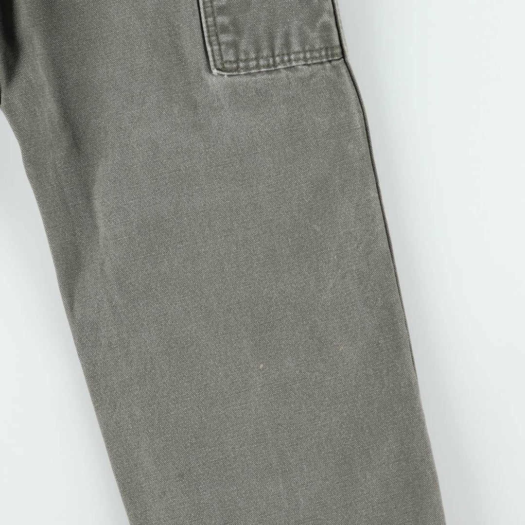 Dickies Relaxed Fit Duck Painter Pants, Men's, Size W33 cotton Khaki type Vintage Second Hand