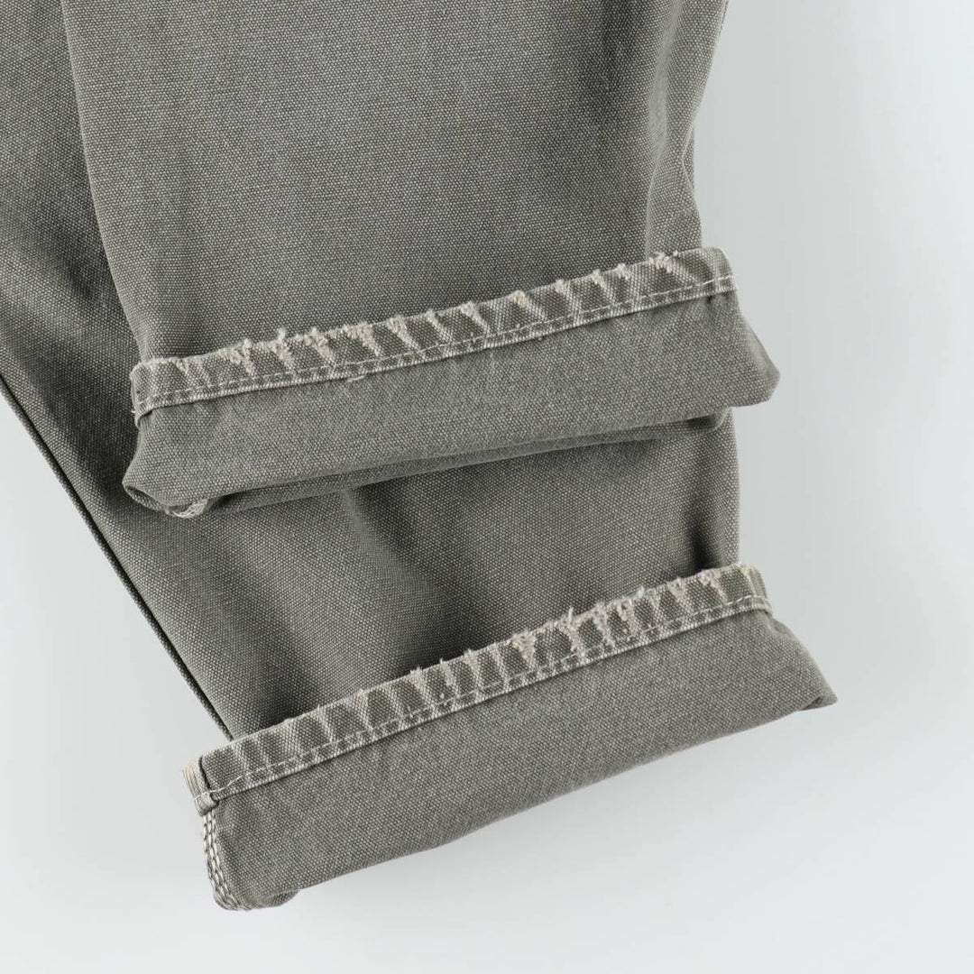 Dickies Relaxed Fit Duck Painter Pants, Men's, Size W33 cotton Khaki type Vintage Second Hand