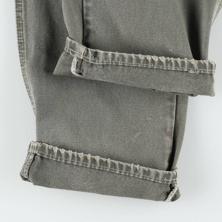 Dickies Relaxed Fit Duck Painter Pants, Men's, Size W33 cotton Khaki type Vintage Second Hand