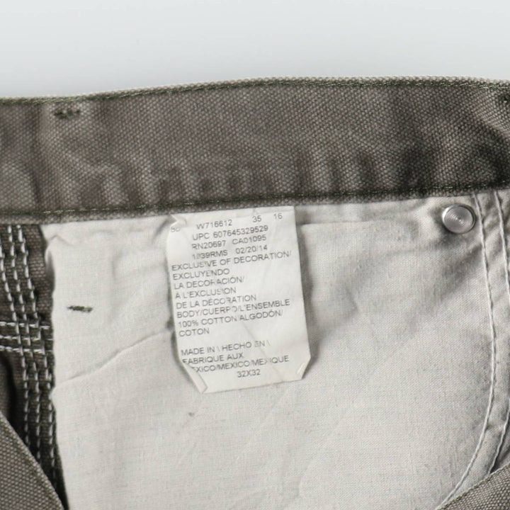 Dickies Duck Painter Pants Men's W34 equivalent cotton Khaki type Vintage Second Hand