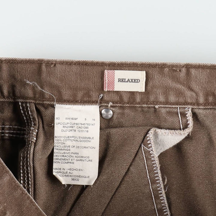 Dickies Relaxed Duck Painter Pants, Men's, Size 36 cotton brown type Vintage Second Hand