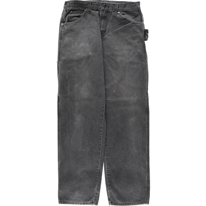 Dickies Duck Painter Pants Men's W33 equivalent cotton black type Vintage Second Hand