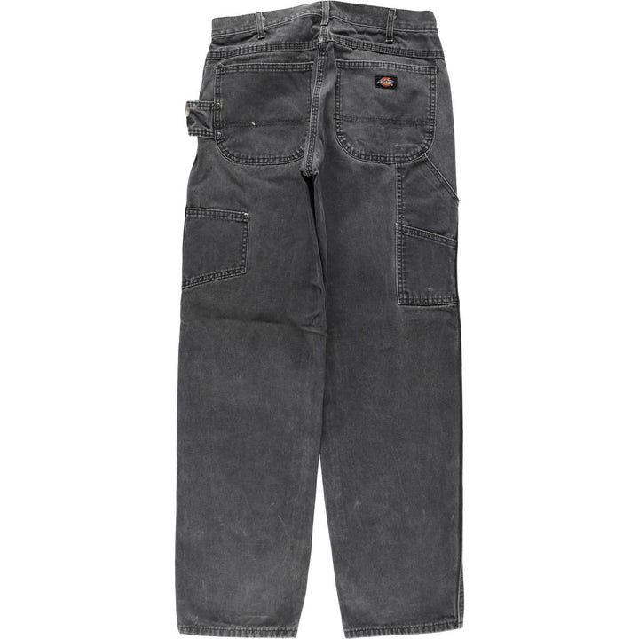 Dickies Duck Painter Pants Men's W33 equivalent cotton black type Vintage Second Hand