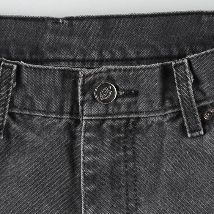 Dickies Duck Painter Pants Men's W33 equivalent cotton black type Vintage Second Hand