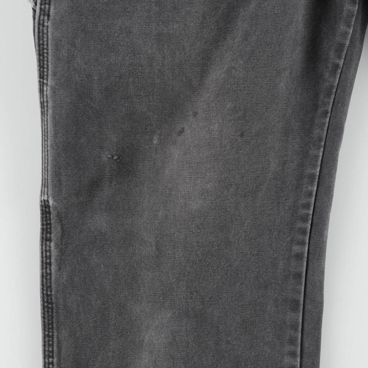 Dickies Duck Painter Pants Men's W33 equivalent cotton black type Vintage Second Hand