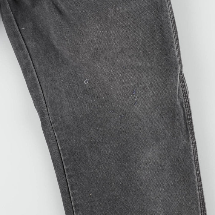 Dickies Duck Painter Pants Men's W33 equivalent cotton black type Vintage Second Hand