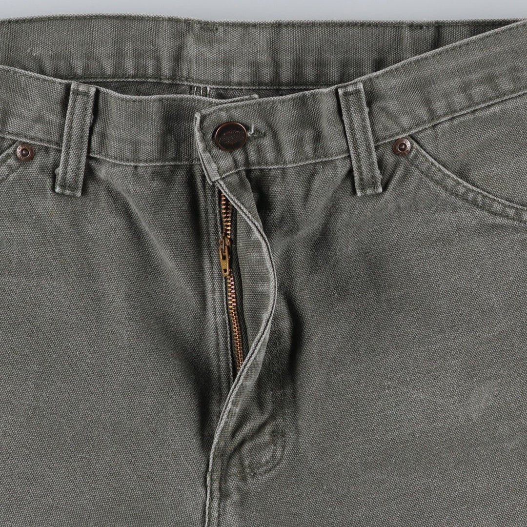 Dickies Duck Painter Pants Men's W34 equivalent cotton Khaki type Vintage Second Hand