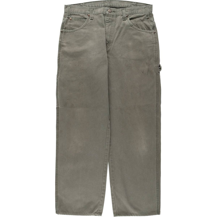 Dickies Duck Painter Pants, Men's W34 (approx.), Vintage unclear Khaki type Vintage Second Hand
