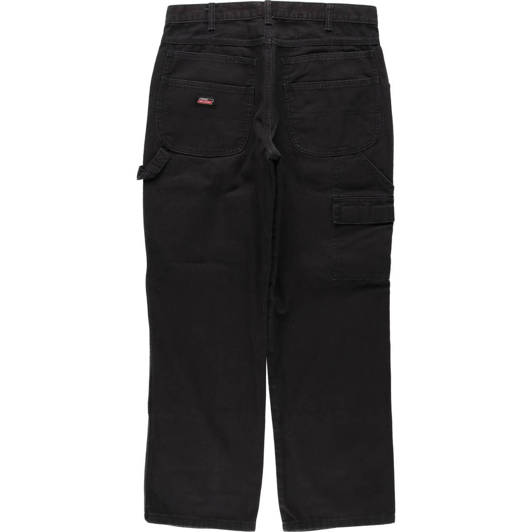 Dickies Double Knee Duck Painter Pants, Men's W33 (approx.) cotton black type Vintage Second Hand
