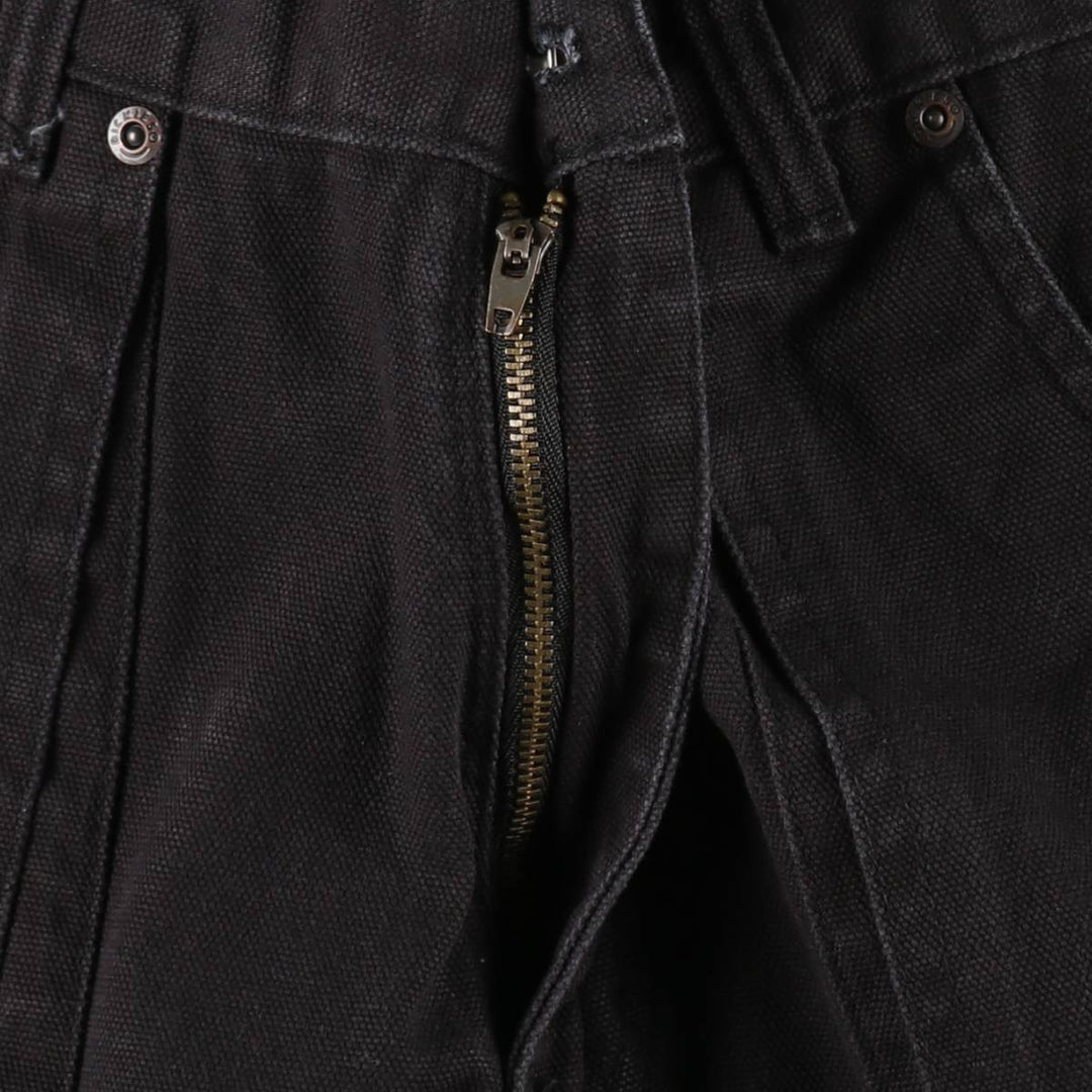 Dickies Double Knee Duck Painter Pants, Men's W33 (approx.) cotton black type Vintage Second Hand