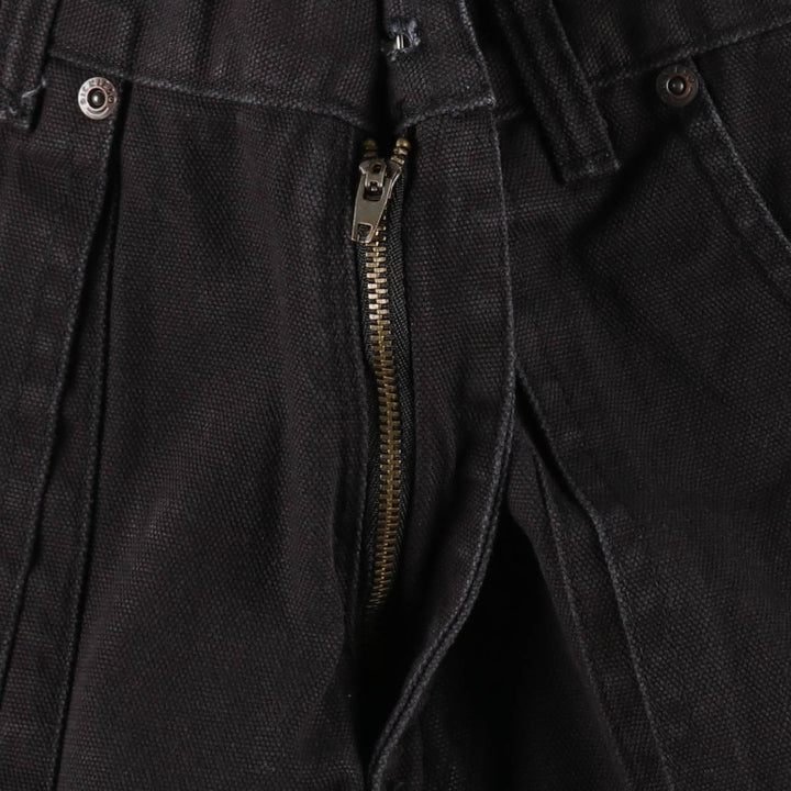Dickies Double Knee Duck Painter Pants, Men's W33 (approx.) cotton black type Vintage Second Hand