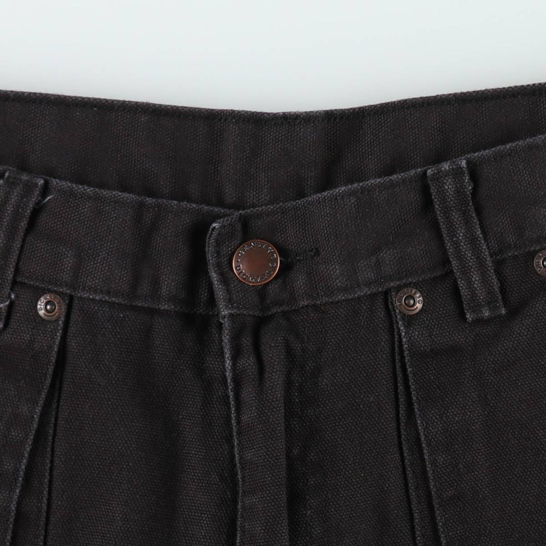 Dickies Double Knee Duck Painter Pants, Men's W33 (approx.) cotton black type Vintage Second Hand