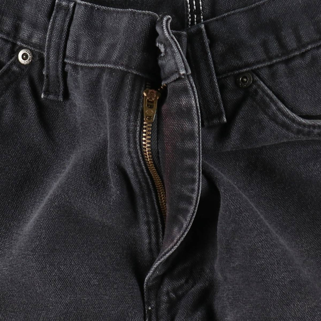 Dickies Duck Painter Pants Men's W31 equivalent cotton black type Vintage Second Hand