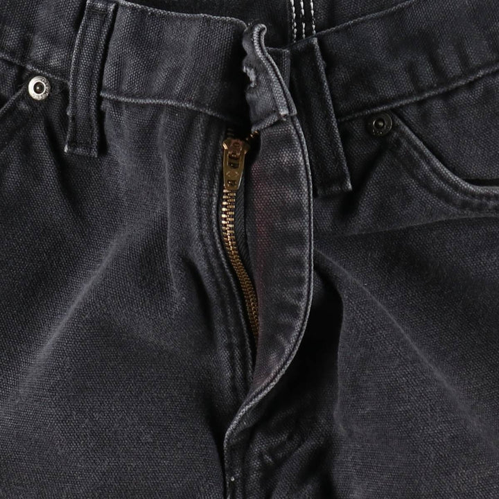 Dickies Duck Painter Pants Men's W31 equivalent cotton black type Vintage Second Hand