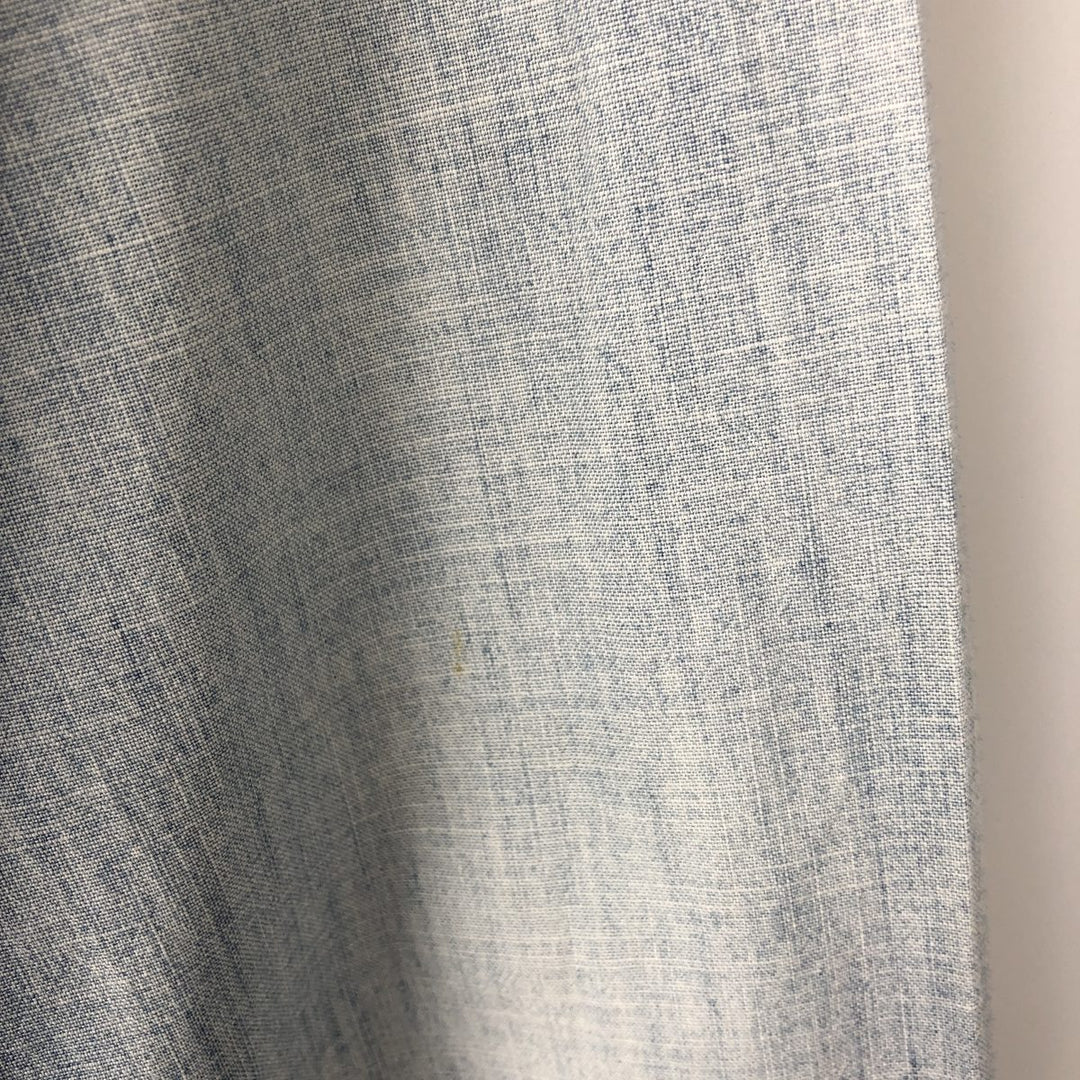 Ralph Lauren DENIM&SUPPLY Long-Sleeve Cotton Shirt, Men's Size M (approx.) cotton Blue type light blue Vintage Second Hand